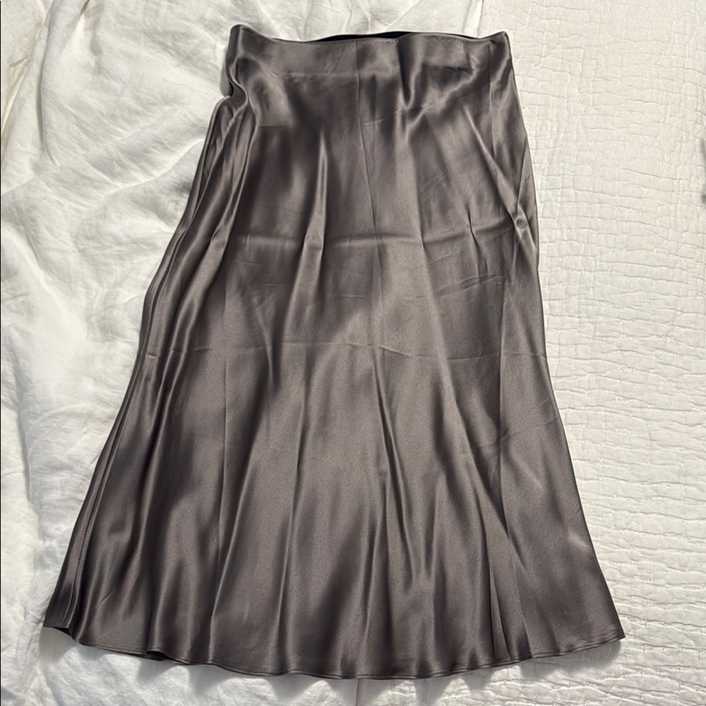Elegant Gray Women's Skirt